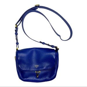 Fossil Blue Crossbody Bag